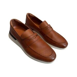 Wolf & Shepherd Crossover Loafer Penny Loafer Honey White Size 9 M